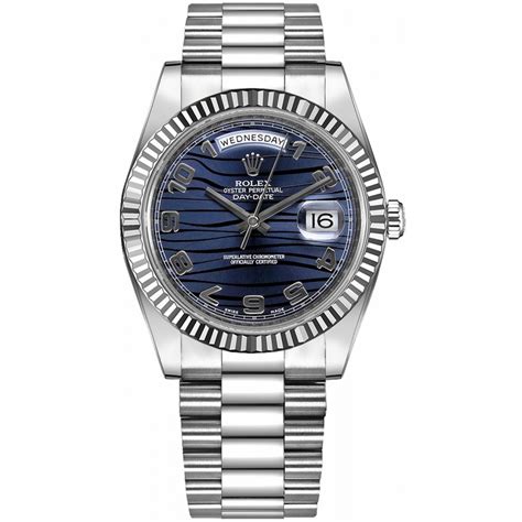 rolex blue wave|rolex day date watches.